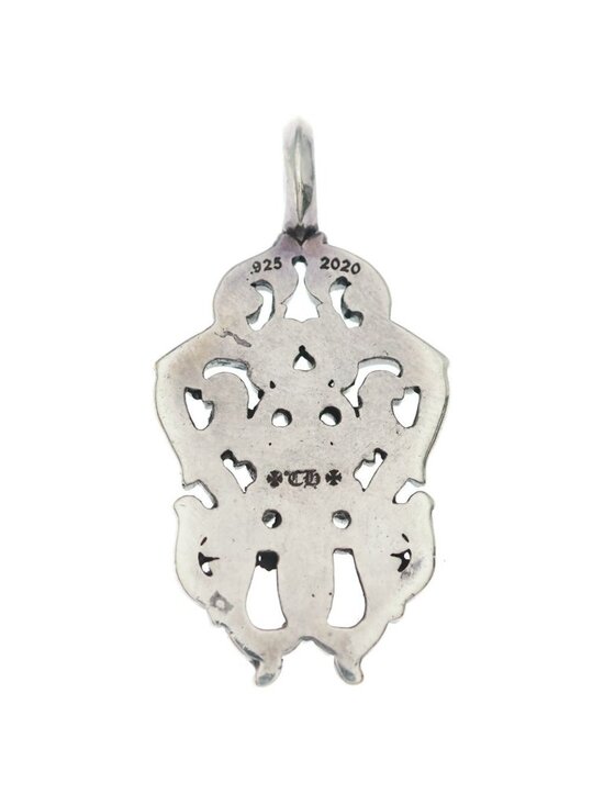 Chrome Hearts Vine Dagger Pendant Top Silver